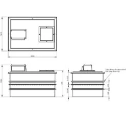 2272 Litre Type AB Air Gap GRP Water Tank - Two Piece Insulated, Cat 5 13 2272 Litre Type AB Air Gap GRP Water Tank - Two Piece Insulated, Cat 5 -Fraestiche Shop 4401 7213