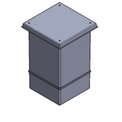 251 Litre GRP Water Tank With Insulation