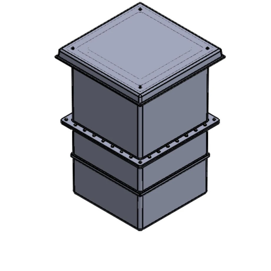 251 Litre GRP Water Tank - Two Piece Insulated 3 251 Litre GRP Water Tank - Two Piece Insulated