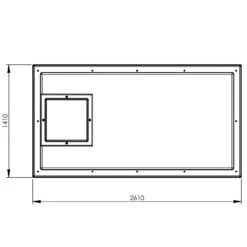 3636 Litre GRP Water Tank, Insulated -Fraestiche Shop 4491 7631