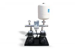 Stuart Turner Aquaboost IBolt Horizontal Twin Booster Pump 0304 2H-CMT/24 100 L/MIN @ 3.0 BAR