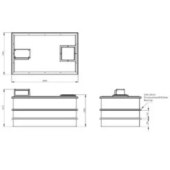 4500 Litre Type AB Air Gap GRP Water Tank, Insulated, Cat 5 13 4500 Litre Type AB Air Gap GRP Water Tank, Insulated, Cat 5 -Fraestiche Shop 4524 7792