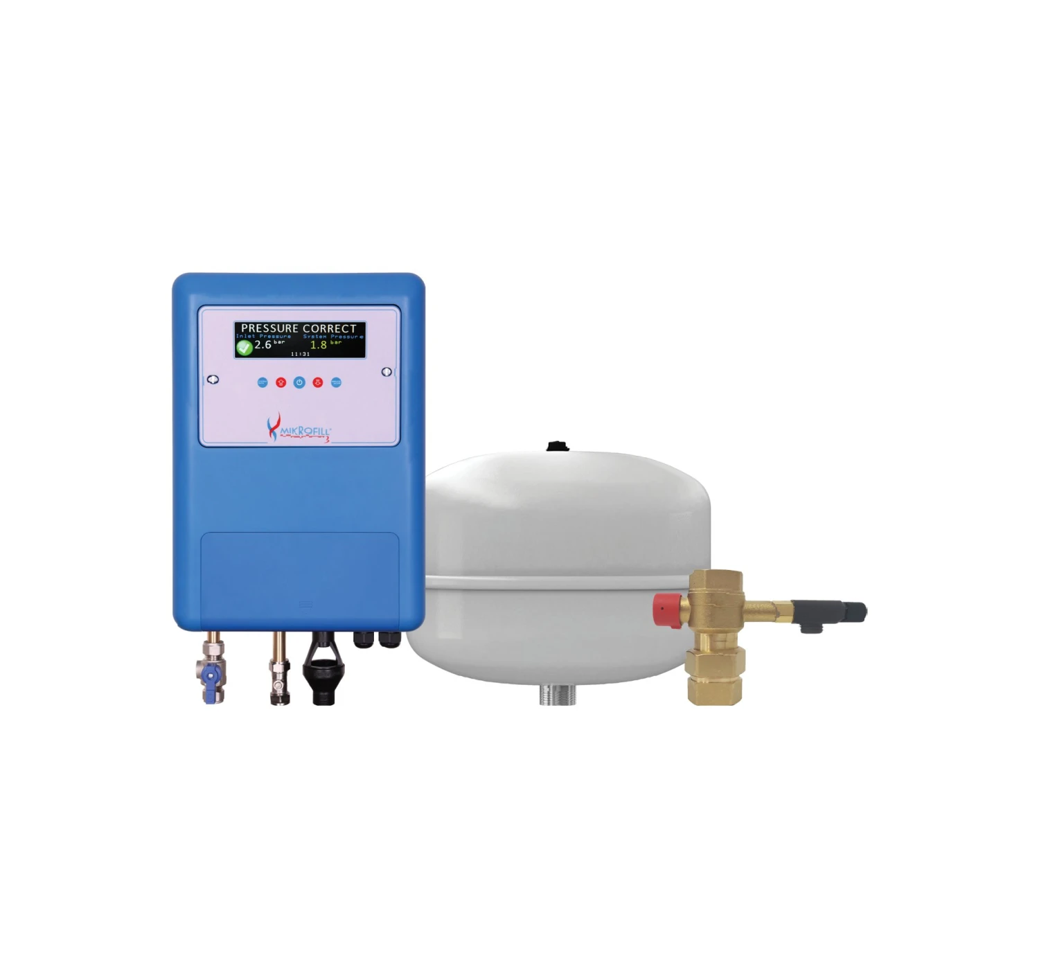 Mikrofill 8 Pressurisation Set With 8 Litre Vessel And Service Valve 3 Mikrofill 8 Pressurisation Set With 8 Litre Vessel And Service Valve