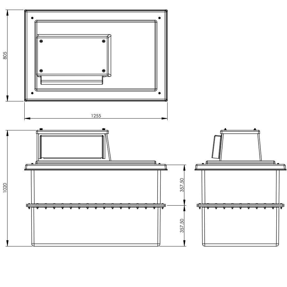454 Litre Type AB Air Gap GRP Water Tank - Two Piece Insulated, Cat 5 8 454 Litre Type AB Air Gap GRP Water Tank - Two Piece Insulated, Cat 5 - Image 6