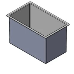 450 Litre Open Top GRP Water Tank