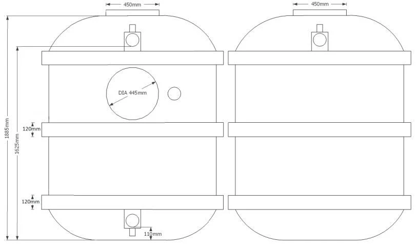 2800 Litre Underground Potable Water Tank 4 2800 Litre Underground Potable Water Tank - Image 2