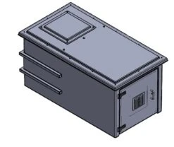 750 Litre GRP Pump Enclosure With Built In Tank, AG Air Gap 2000-750