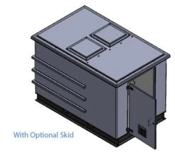 3375 Litre GRP Pump Enclosure With Built In Tank, AG Air Gap 5625-3375 -Fraestiche Shop 45654 21401