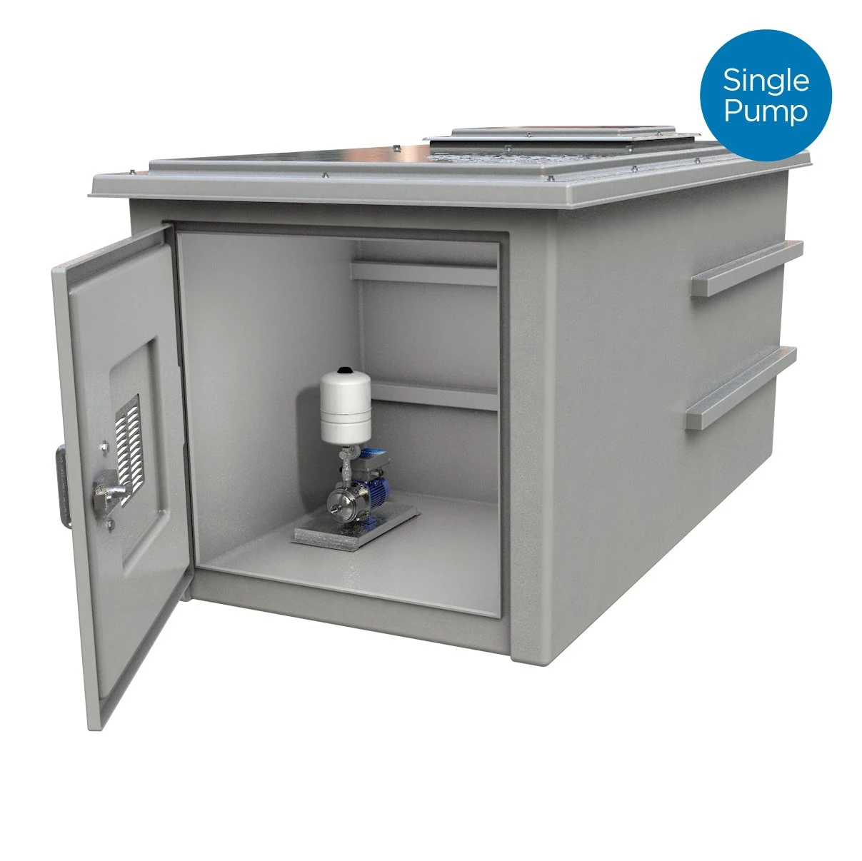 3000 Litre GRP Pump Enclosure With Built In Tank, AG Air Gap 7500-3000 5 3000 Litre GRP Pump Enclosure With Built In Tank, AG Air Gap 7500-3000 - Image 3