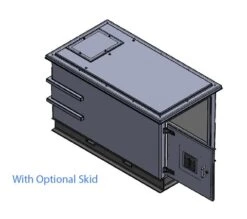500 Litre GRP Pump Enclosure With Built In Tank And Twin Pump 160L/Min Max -Fraestiche Shop 45691 21564