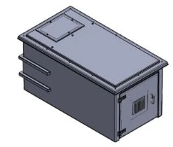 500 Litre GRP Pump Enclosure With Built In Tank And 80L/min Single Pump -Fraestiche Shop 45693 21563