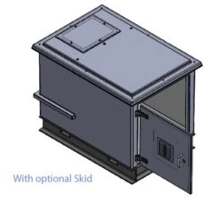 500 Litre GRP Pump Enclosure With Built In Tank And 80L/min Single Pump 1500.500 -Fraestiche Shop 45698 21574