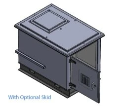 750 Litre GRP Pump Enclosure With Built In Tank And Twin Pump 160L/Min Max 1500-750 -Fraestiche Shop 45700 21587