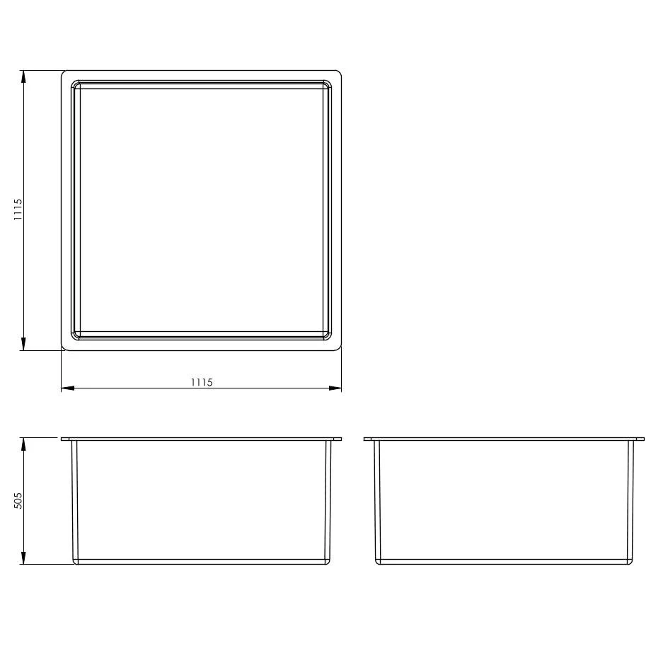 500 Litre Open Top GRP Water Tank 5 500 Litre Open Top GRP Water Tank - Image 3