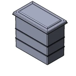 500 Litre GRP Water Tank With Insulation