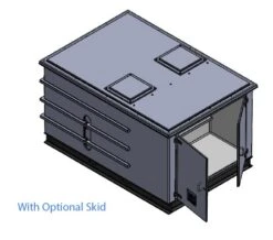 6000 Litre GRP Pump Enclosure With Built In Tank And Triple Pump Max Flow 240L/Min 9000.6000 -Fraestiche Shop 45769 21793
