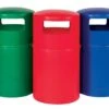 Hooded Litter Bin With Lid And Plastic Liner 1 Hooded Litter Bin With Lid And Plastic Liner -Fraestiche Shop 45815 21893