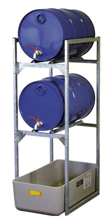 Drum Rack For 2 X 60L Drums With GRP Sump Pallet -Fraestiche Shop 45821 21898