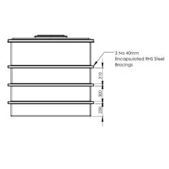 5625 Litre GRP Water Tank, Insulated 13 5625 Litre GRP Water Tank, Insulated -Fraestiche Shop 4587 8013