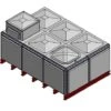 7788 Litre GRP Sectional Water Tank, Totally Internally Flanged, AB Airgap (TIF) 1 7788 Litre GRP Sectional Water Tank, Totally Internally Flanged, AB Airgap (TIF) -Fraestiche Shop 46089 22300