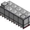 18269 Litre GRP Sectional Water Tank, Totally Internally Flanged, AB Airgap (TIF) 2 18269 Litre GRP Sectional Water Tank, Totally Internally Flanged, AB Airgap (TIF) -Fraestiche Shop 46234 22506