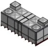 18269 Litre GRP Sectional Water Tank, Totally Internally Flanged, Divided, AB Airgap -Fraestiche Shop 46237 22510