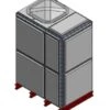 4079 Litre GRP Sectional Water Tank, 1.5x1x2 Totally Internally Flanged (TIF) -Fraestiche Shop 46242 22520