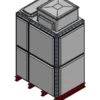 4079 Litre GRP Sectional Water Tank, Totally Internally Flanged, AB Airgap (TIF) -Fraestiche Shop 46243 22522