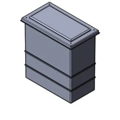 601 Litre GRP Water Tank