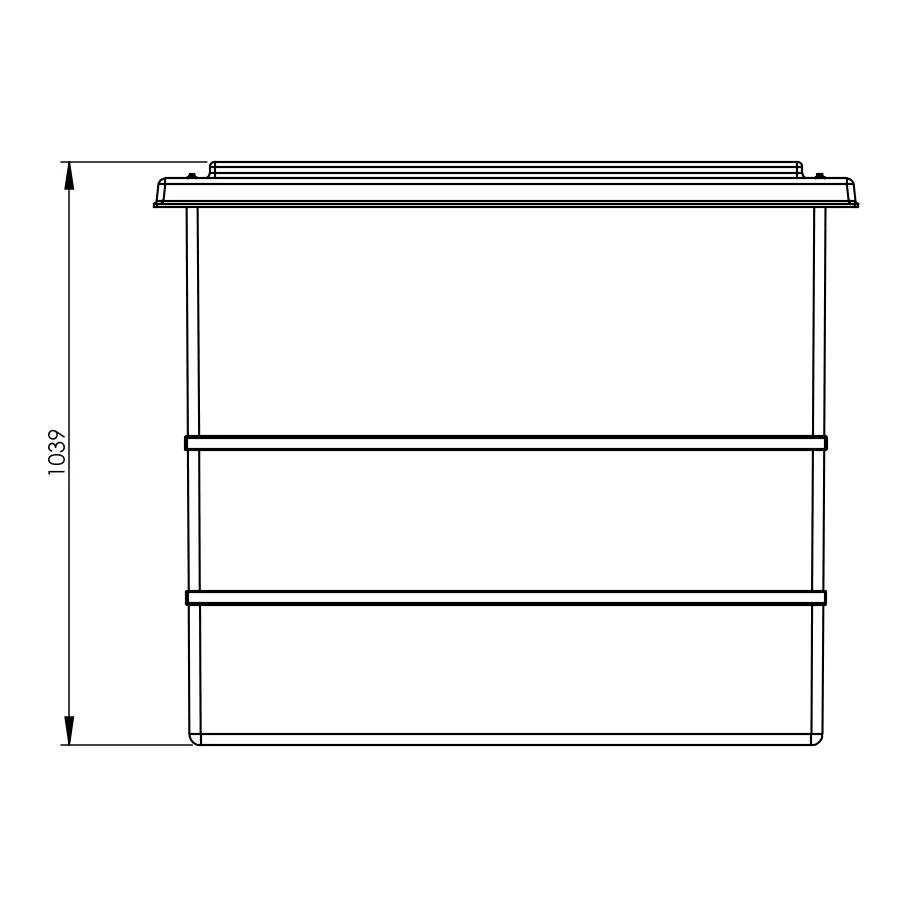 650 Litre GRP Water Tank, Insulated 8 650 Litre GRP Water Tank, Insulated - Image 6