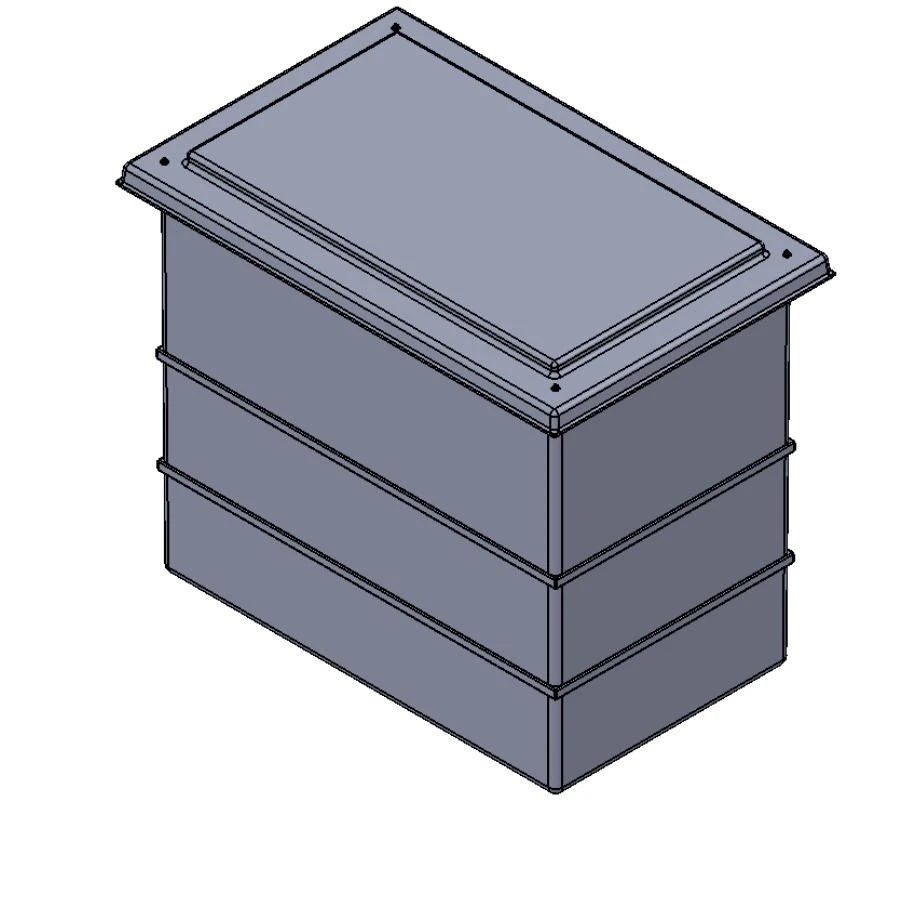 650 Litre GRP Water Tank, Insulated 3 650 Litre GRP Water Tank, Insulated