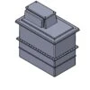 650 Litre Type AB Air Gap GRP Water Tank - Two Piece Insulated, Cat 5 -Fraestiche Shop 4629 8217