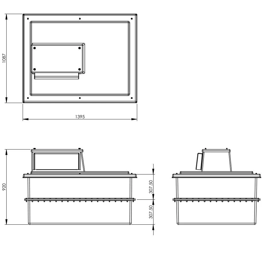 680 Litre Type AB Air Gap GRP Water Tank - Two Piece Insulated, Cat 5 8 680 Litre Type AB Air Gap GRP Water Tank - Two Piece Insulated, Cat 5 - Image 6