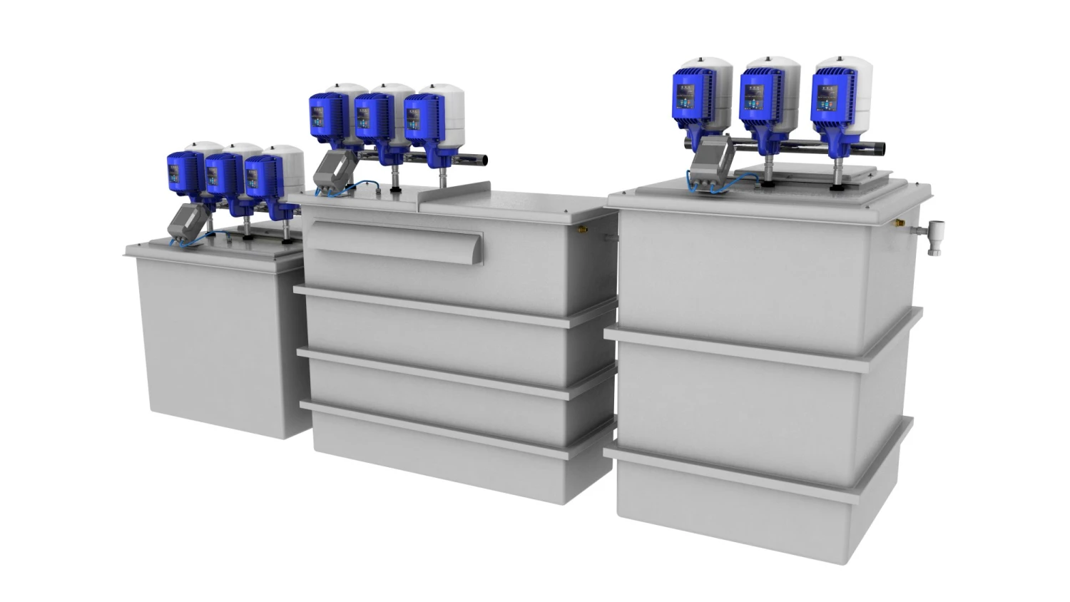 1220 Litre GRP Water Tank With A Triple Pump Booster Set 4 1220 Litre GRP Water Tank With A Triple Pump Booster Set - Image 2