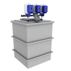 1501 Litre GRP Water Tank With A Triple Pump Booster Set