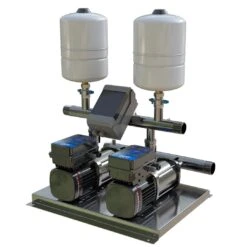 Grundfos Twin Booster Pump With TD Variable Speed Controller, 73L/MIN @ 6.5 BAR -Fraestiche Shop 46732 23038