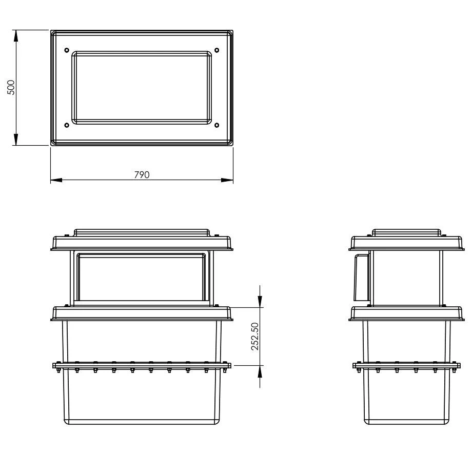 90 Litre Type AB Air Gap GRP Water Tank - Two Piece Insulated, Cat 5 8 90 Litre Type AB Air Gap GRP Water Tank - Two Piece Insulated, Cat 5 - Image 6