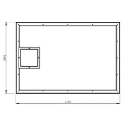9000 Litre GRP Water Tank, Insulated -Fraestiche Shop 4681 8435