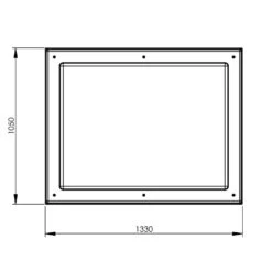 909 Litre GRP Water Tank - Two Piece Insulated -Fraestiche Shop 4691 8480