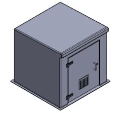 GRP Booster Enclosure PWH-1.2x1.2x1.2