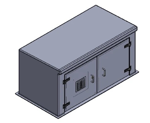 GRP Booster Set Enclosure PWH-2x1x1 3 GRP Booster Set Enclosure PWH-2x1x1