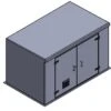 GRP Booster Set Enclosure PWH-2.5x1.5x1.5