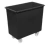 Excelsior 200 Litre Plastic Container / Trolley / Truck - Recycled Black -Fraestiche Shop 4906 9123