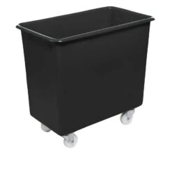 Excelsior 200 Litre Plastic Container / Trolley / Truck - Recycled Black