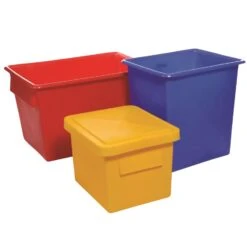 Excelsior 100 Litre Plastic Tapered Tank / Container -Fraestiche Shop 4998 9371