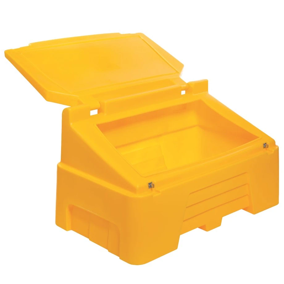 Excelsior 400 Litre Plastic Grit Bin, Yellow 4 Excelsior 400 Litre Plastic Grit Bin, Yellow - Image 2