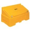 Excelsior 400 Litre Plastic Grit Bin, Yellow -Fraestiche Shop 5516 10009