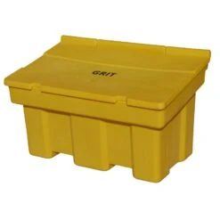 Excelsior 350 Litre Plastic Grit Bin, Yellow