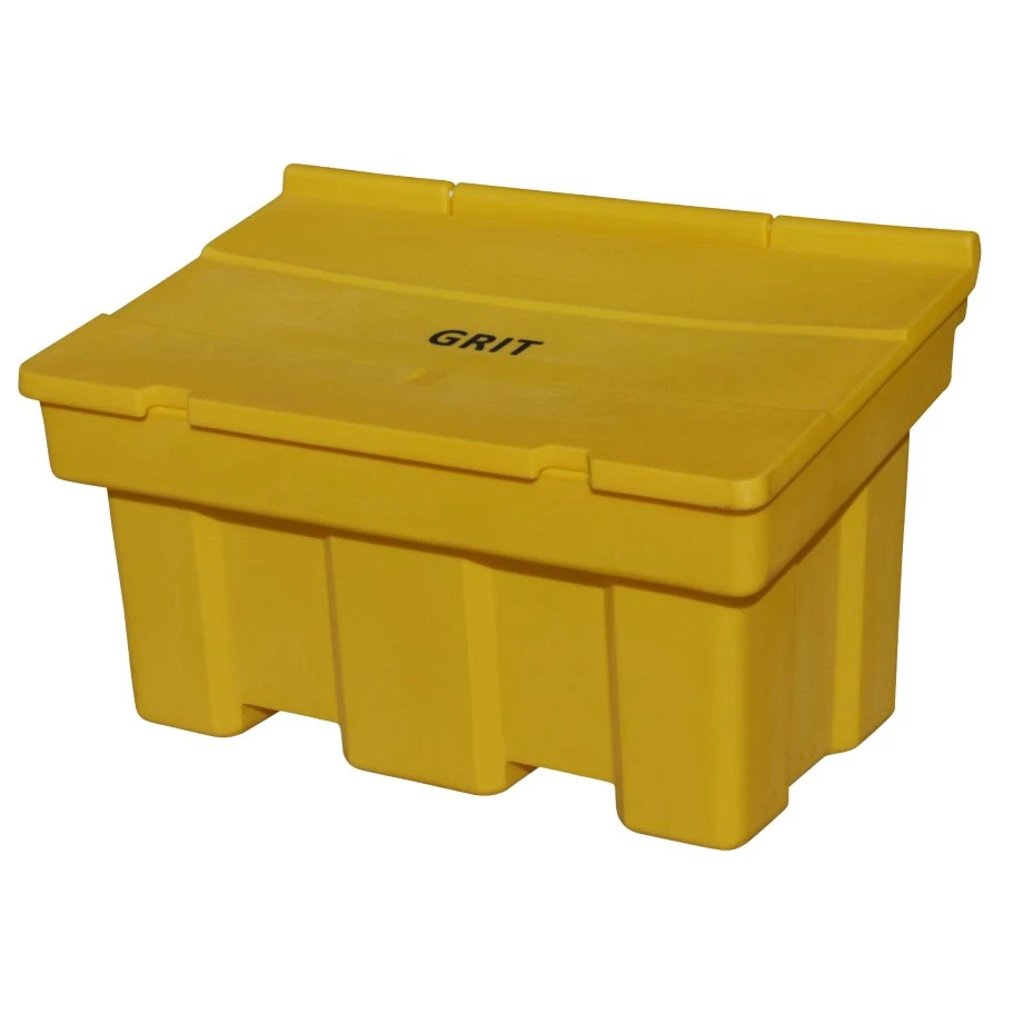 Excelsior 350 Litre Plastic Grit Bin, Yellow 3 Excelsior 350 Litre Plastic Grit Bin, Yellow