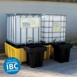 Platformless Double IBC Spill Pallet -Fraestiche Shop 5678 10317